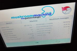 Gamechanger 36 Kgs Per Hour Screen - The Mushroom Machine Gamechanger