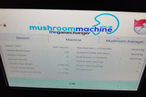 Gamechanger 84 Kgs Per Hour Screen - The Mushroom Machine Gamechanger